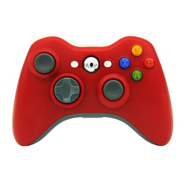 Joystick inalámbrico compatible con Xbox 360 color rojo