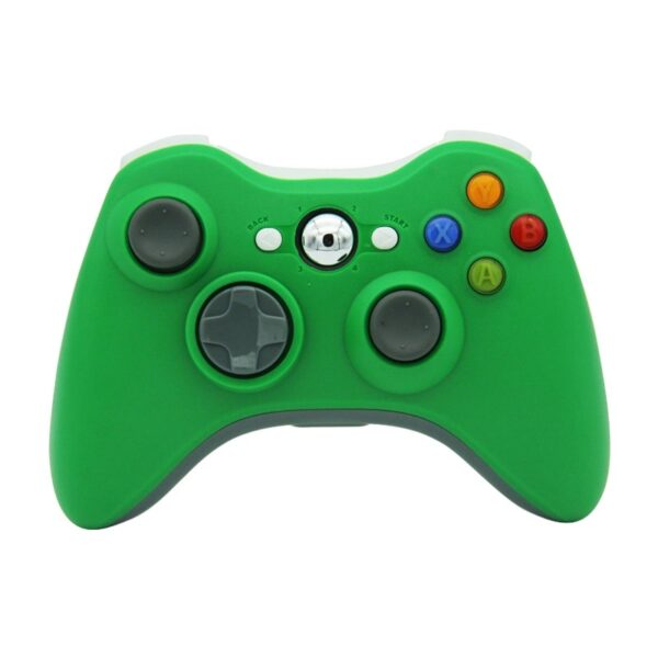 Joystick inalámbrico con receptor Xbox 360/PC color verde