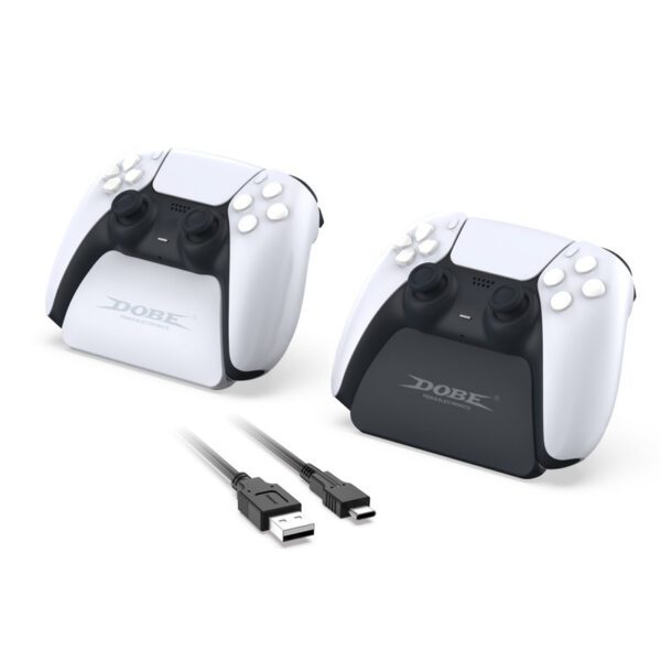 Soporte para Dulsense DOBE TP5-0537B colo blanco + cable tipo c - Imagen 2
