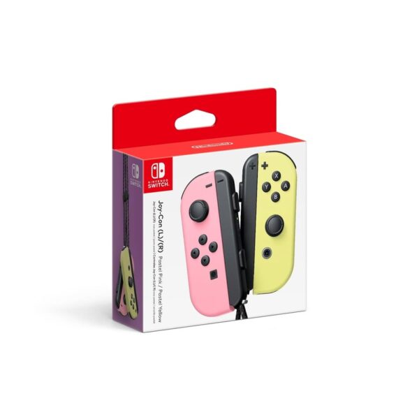 Joy-Con (L-R) Rosa pastel/Amarillo pastel Nintendo Switch