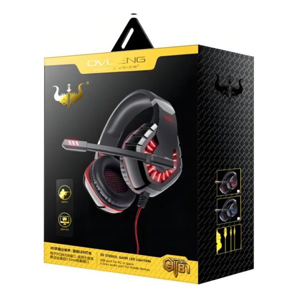 Auriculares Gamer Ovleng GT81