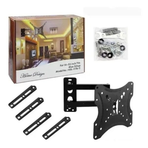 Soporte de pared con movimiento para televisores 14"-55" - Imagen 2