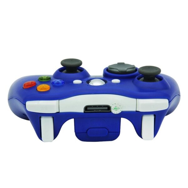 Joystick inalámbrico compatible con Xbox 360 color azul - Imagen 2