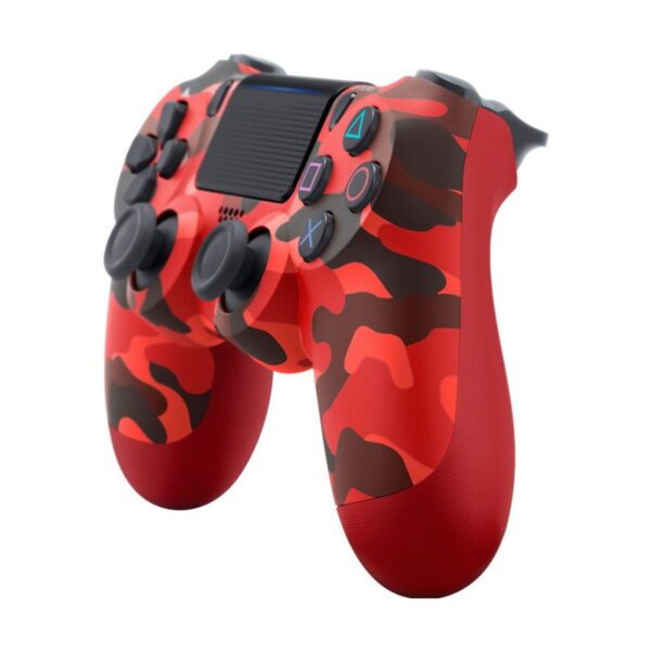 Joystick inalámbrico bluetooth compatible con PS4 / PC camo rojo - Imagen 2
