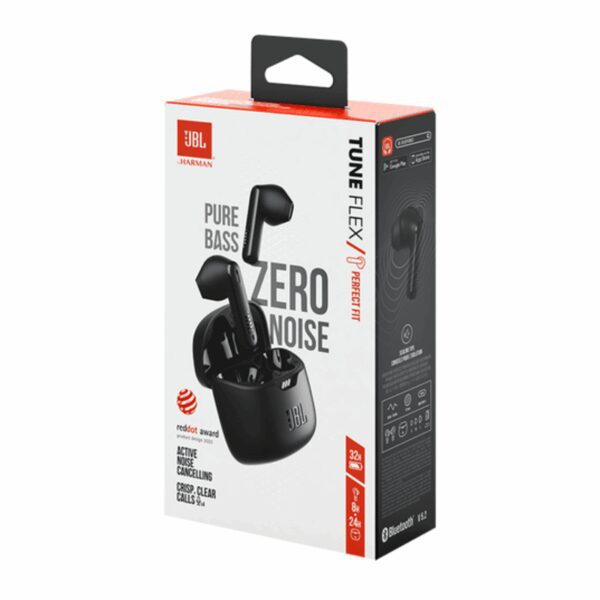 Auriculares inalámbricos JBL Tune Flex color negro - Imagen 2