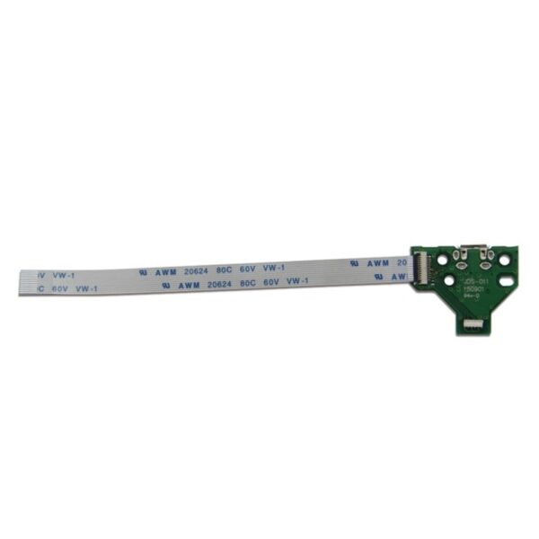 Placa USB de 12 pines para mando de PS4 OEM flexible JDS-011/Verde - Imagen 2