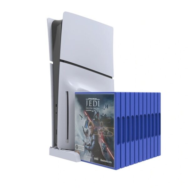 Soporte con ranuras para discos para PS5 SLIM/PS5 PRO - Imagen 2