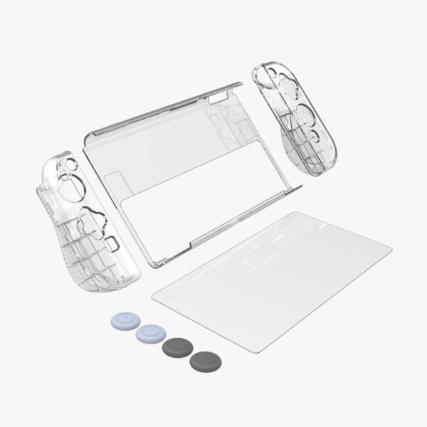 Funda protectora completa + vidrio templado Nintendo Switch Oled - Imagen 2