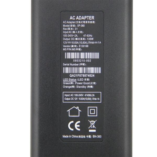 Fuente, transformador para consola Xbox 360 Slim (2 pines) - Imagen 3