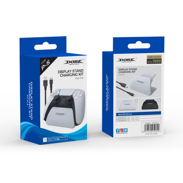 Soporte para Dulsense DOBE TP5-0537B colo blanco + cable tipo c