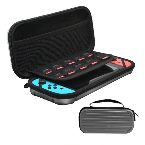 Estuche viajero para Nintendo Switch color Gris - Imagen 2