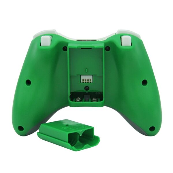 Joystick inalámbrico con receptor Xbox 360/PC color verde - Imagen 3