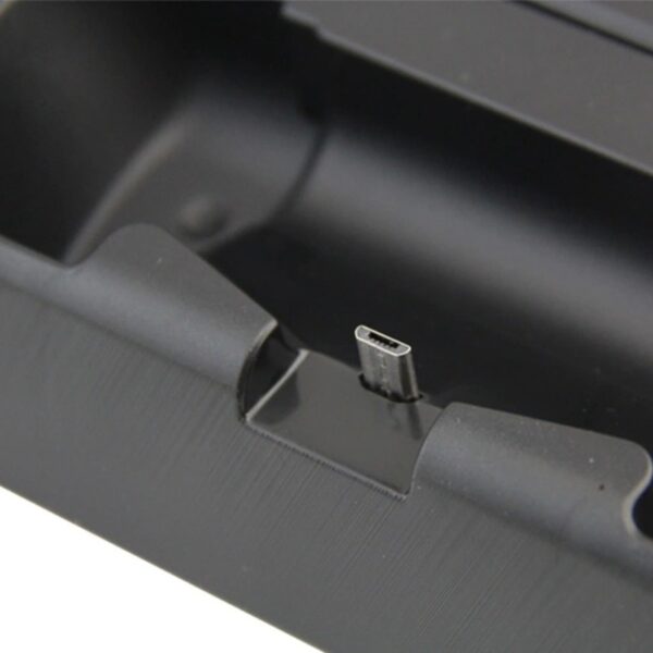 Soporte consolas PS4/Slim/Pro con cooler+dos estaciones de carga - Imagen 4