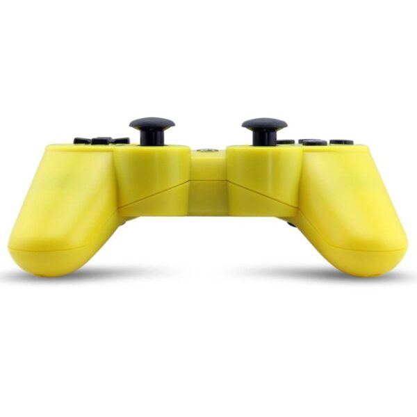 Joystick inalámbrico bluetooth compatible PS3 color amarillo - Imagen 4