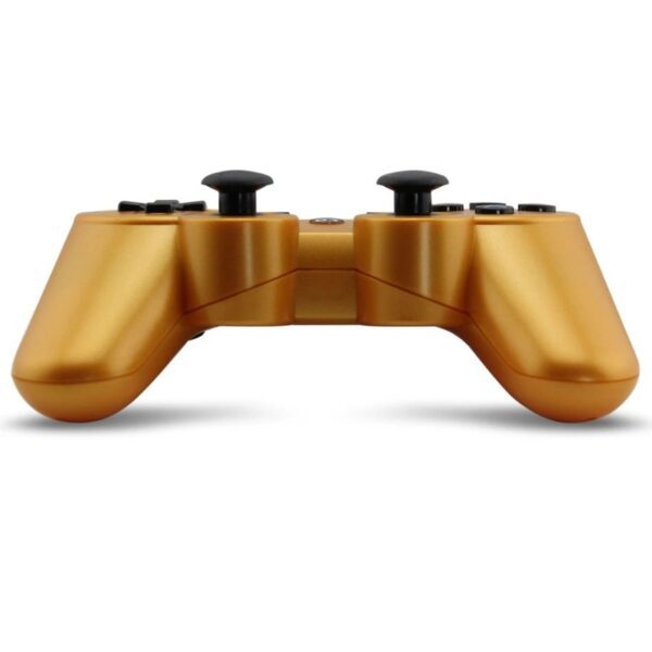 Joystick inalámbrico bluetooth compatible PS3 color dorado - Imagen 4