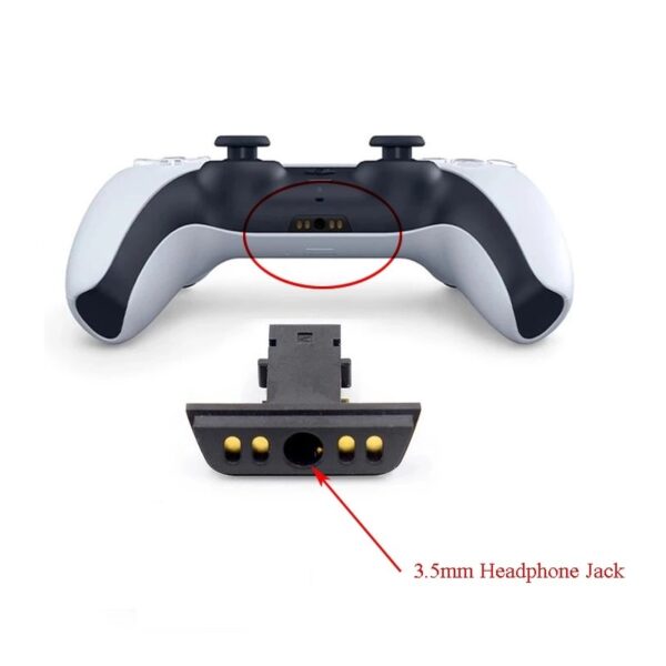 Puerto de audio para auriculares del nuevo controlador PS5 OEM - Imagen 4