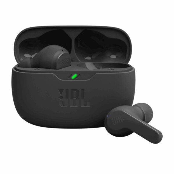 Auriculares inalámbricos JBL Vibe Beam color negro - Imagen 4