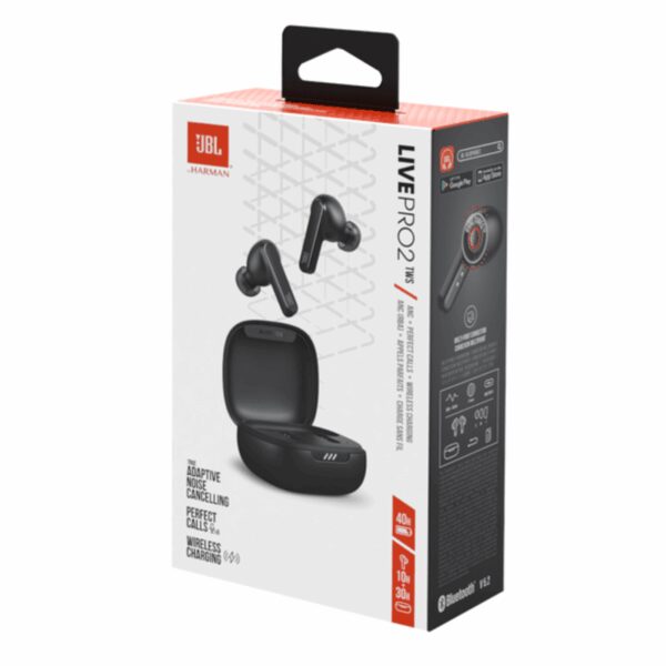 Auriculares inalámbricos JBL Live Pro2 tws color negro - Imagen 2