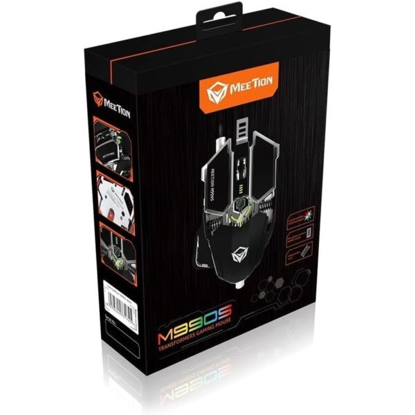 Mouse Gamer MEETION M990S Black - Imagen 5