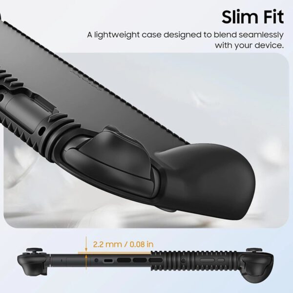 Funda de silicona negra para Nintendo Switch 2 - Imagen 2