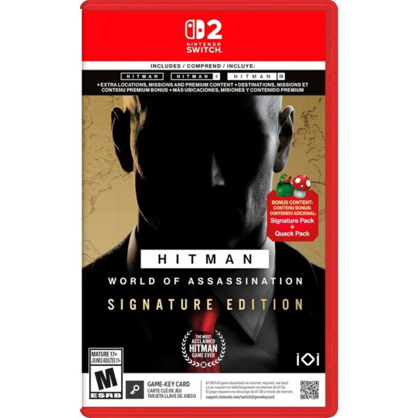 Hitman: World Of Assassination Singature Edition Nintendo Switch 2