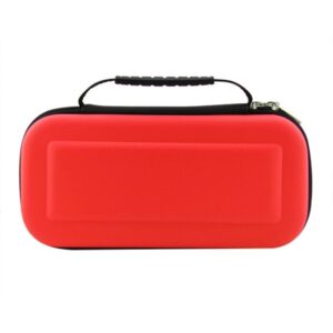 Estuche viajero rígido rojo para Nintendo Switch