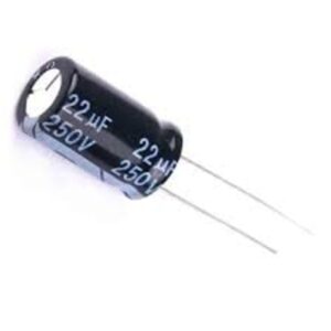 Capacitor, condensador 250V 22uF