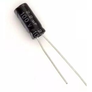 Capacitor, condensador 100V 2,2uF
