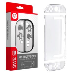 Funda de silicona transparente Nintendo Switch 2