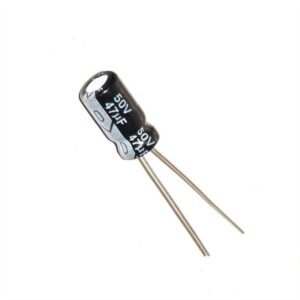 Capacitor, condensador 50V 47uF