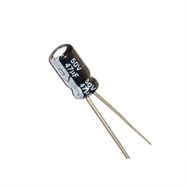 Capacitor, condensador 50V 47uF