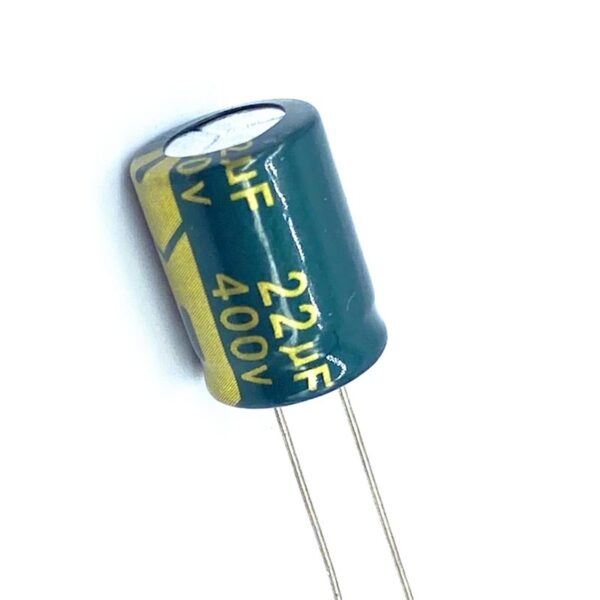 Capacitor, condensador 400V 22uF