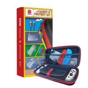 Funda, Kit protector 12 en 1 para Nintendo Switch