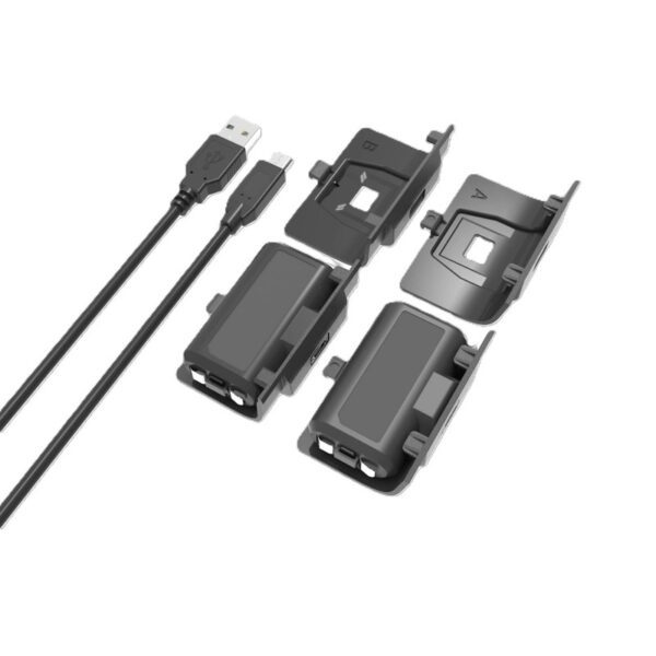 Kit de 2 baterías 1100mAh recargables para joystick de Xbox - Imagen 2