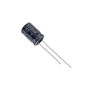 Capacitor, condensador 63V 100uF