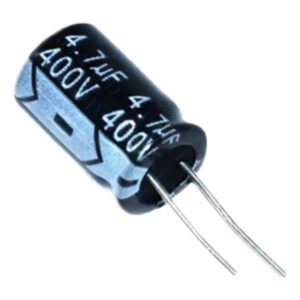 Capacitor, condensador 400V 4.7uF