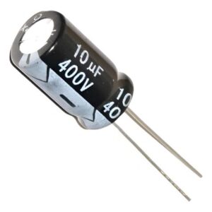 Capacitor, condensador 400V 10uF