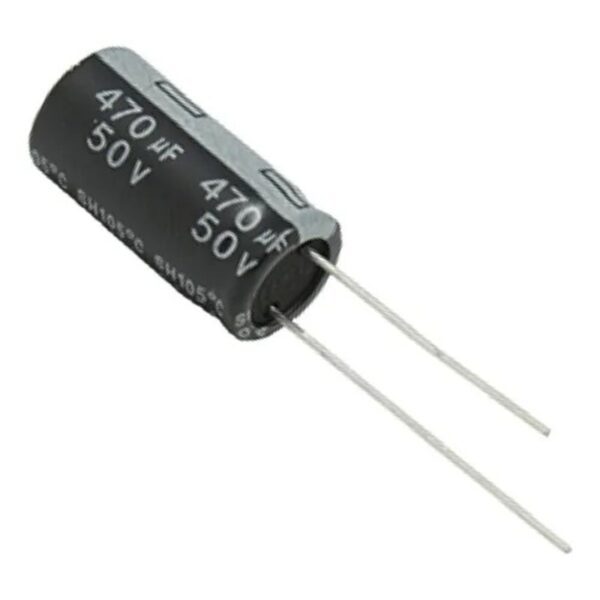 Capacitor, condensador 50V 470uF
