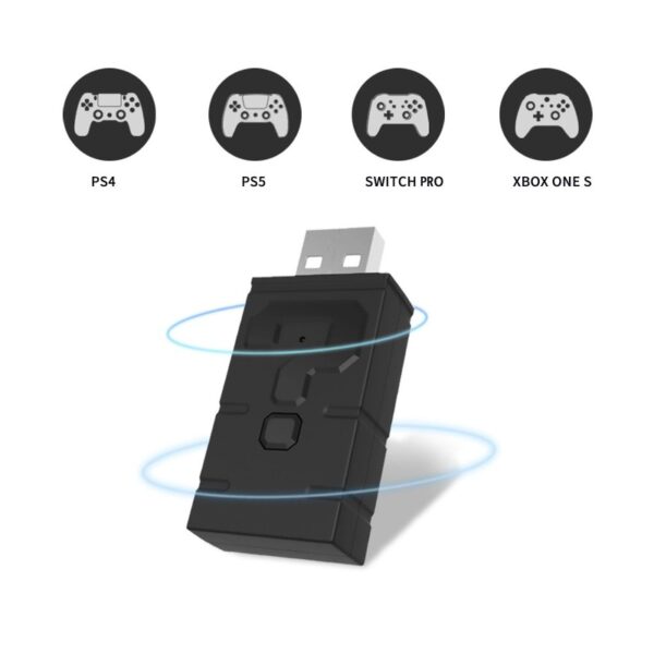 Adaptador Bluetooth PS5/SW2/SW/PC/STEAM/TESLA - Imagen 3