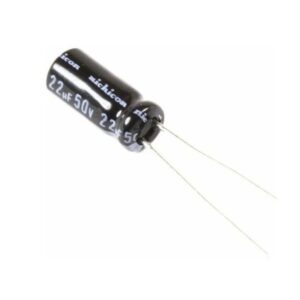 Capacitor, condensador 50V 22uF