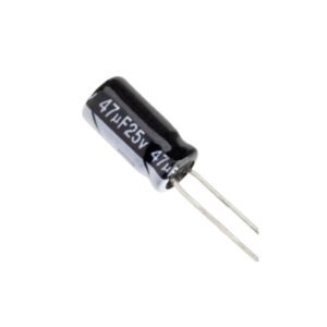 Capacitor, condensador 25V 47uF