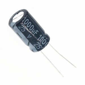 Capacitor, condensador 25V 1000uF