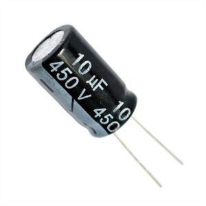 Capacitor, condensador 450V 10uF