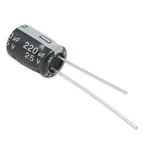Capacitor, condensador 25V 220uF