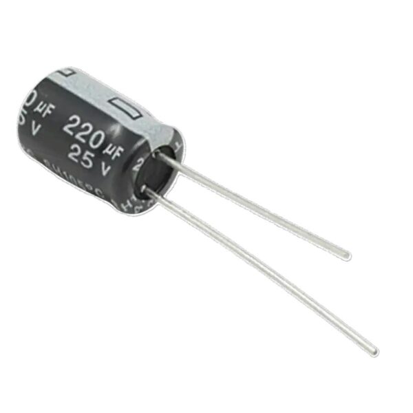 Capacitor, condensador 25V 220uF