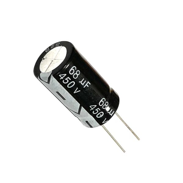 Capacitor, condensador 450V 68uF