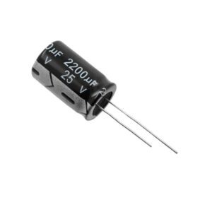 Capacitor, condensador 25V 2200uF