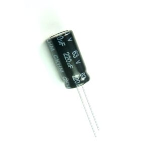 Capacitor, condensador 63V 220uF