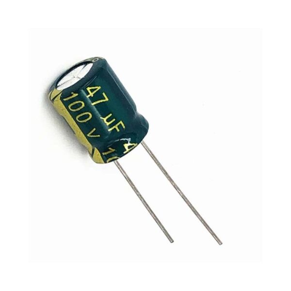 Capacitor, condensador 100V 47uF