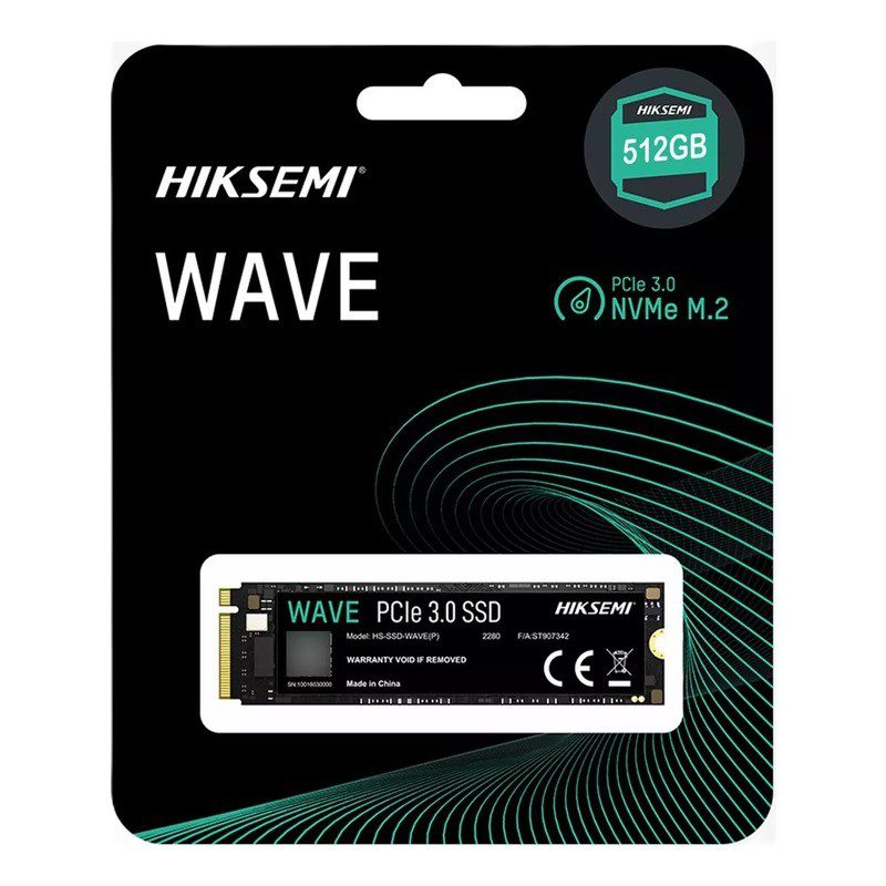 Disco Sólido SSD NVMe Hiksemi 512GB Wave M.2 2280